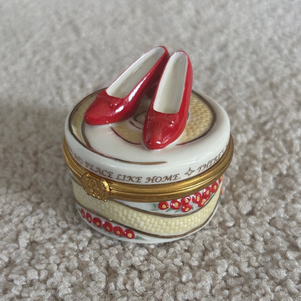 Lenox Ruby Slipper Treasure Box